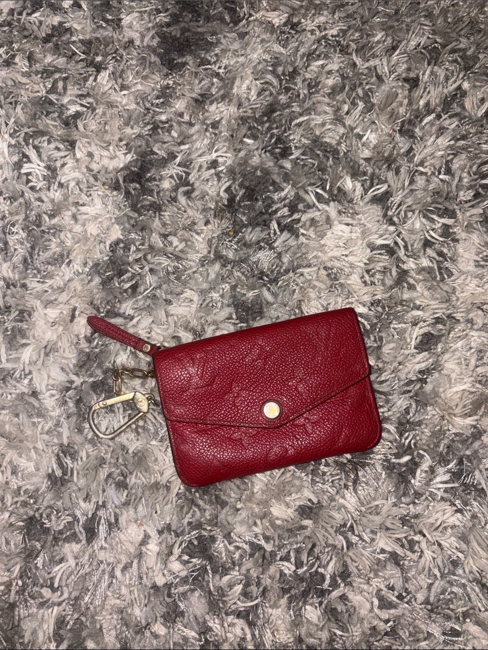 Louis Vuitton Empreinte Victorine Red Wallet